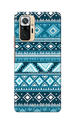 Image of PRINTFIDAA Coloured Tribal Pattern Hard Back Cover for Redmi Note 10 Pro / 10 Pro Max Back Cover -(P6) KAT1008