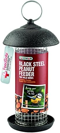 Gardman A01235 Flip Top Seed Feeder Bird, Green, 10 x 10 x 15 cm