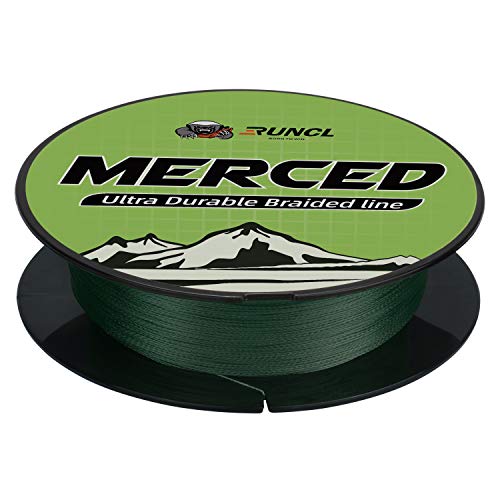 ランケル（RUNCL） peライン 釣り糸 4本編み/8本編み 6lb-200lb 0.1号-20号 糸巻量274m/457m/914m MERCED 釣りライン 全魚種対応 遠投用 高比重 高感度 耐磨耗 高強度 大物対応 1枚目