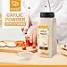 Soeos Garlic Powder 22 Ounce(624 g), Garlic Powder Seasoning, Additive Free, Non-GMO, Garlic Seasoning for Flavor Vegetables, Grilled Meats, Salads, Dressings and More, Culinary Grade