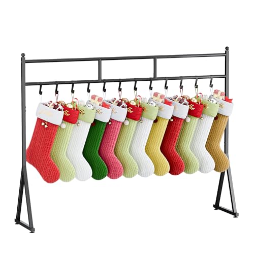 VERSASKY Christmas Stocking Holder Stand for Floor, Free Standing Stocking