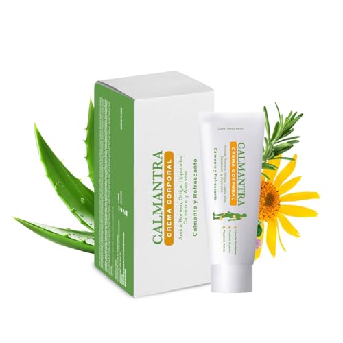 CALMANTRA Crema Antiinflamatoria con Aceites Naturales para las Articulaciones - Arnica Crema AntiInflamatoria - Crema Masaje de Espalda, Región Lumbar, Músculos, Rodillas - Antiinflamatorio Natural