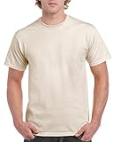 Gildan Men's G2000 Ultra Cotton Adult T-shirt, Natural, Large