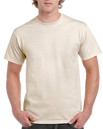 Gildan Men's G2000 Ultra Cotton Adult T-shirt, Natural, XX-Large