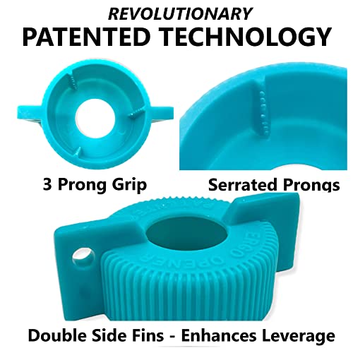 3-Pack-WATER-BOTTLE-Opener-ERGO-OPENER-Arthritis-Sufferers-Elderly-Seniors-Weak-Hands-Easy-Twist-Off-Plastic-Bottle-Opening-Tool-Travel-On-Go-Carpal-Tunnel-MADE-in-USA