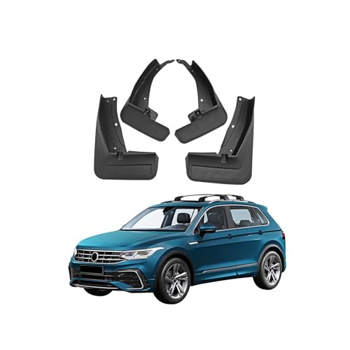 Image of Car Mud Flaps Mudguard for VW Tiguan R-Line 2017-2024 Front and Rear Mudflaps Splash Guards Heavy Duty Flares 4-PC Auto Accessories,Send 1 Car Wash Towel,2017~2022