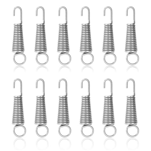 12pcs Vise Grip Spring Clamp, Carbon Steel Replacement Springs for Pliers Compatible with Irwin Vise Grip Locking Pliers Repairing Shop Supply (30mm)
