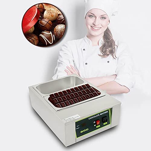 Horno Fundidor de Chocolate 1000W con 2 Tanques y Control 0-95°C miniatura 2