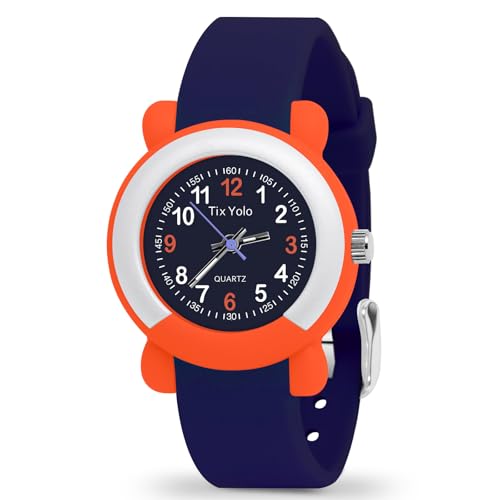 Kids Watch for Girls Boys,50M Waterproof Accurate Timekeeping Children Learning Time Easy to Read Student Sports Outdoor Analog Watches for Kids Toddlers Ages 3-8