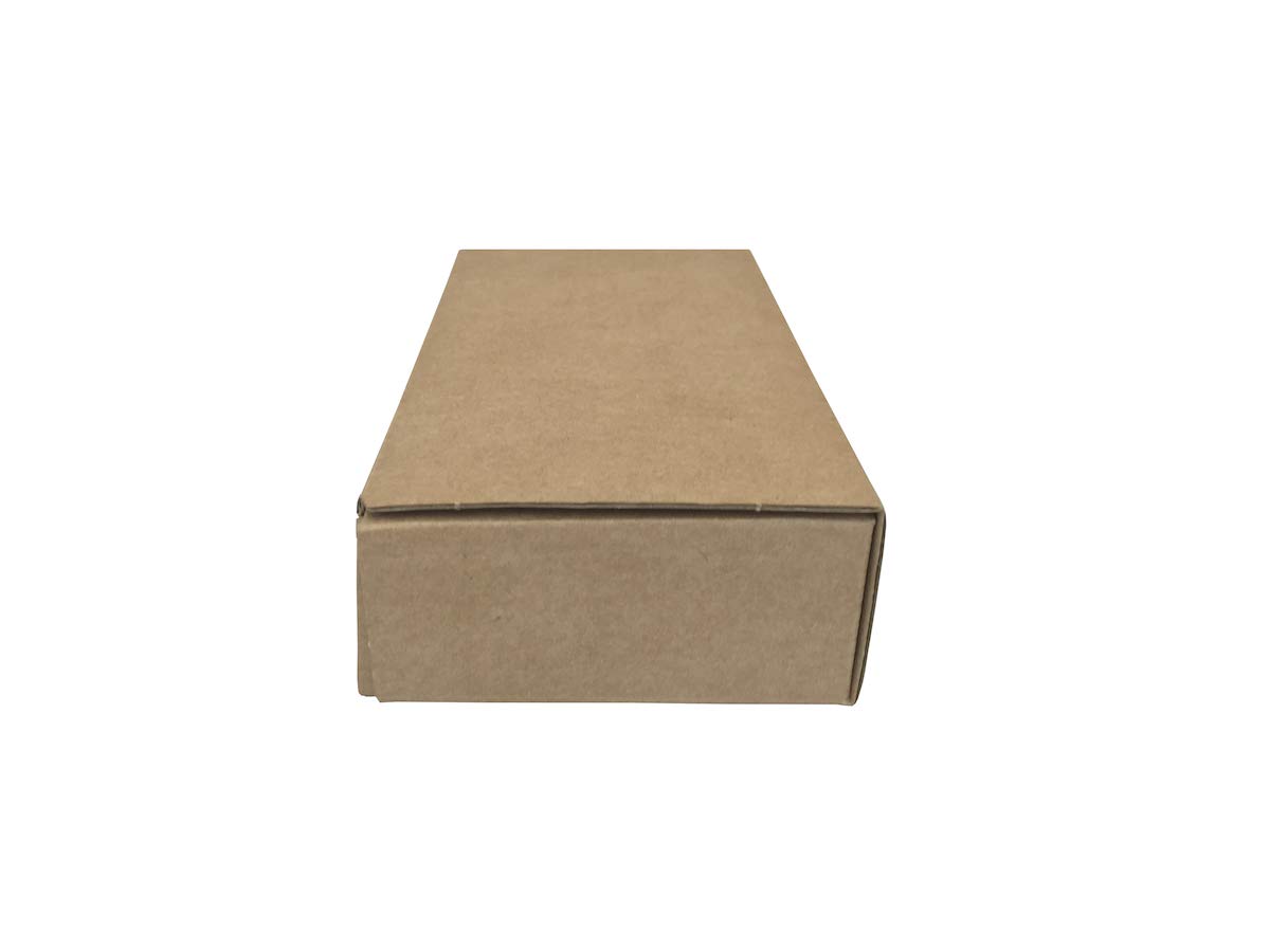Lot 50 boîtes en carton auto-montables Taille 17,5 x 9 x 4 cm Marron et microcanal Smartphones Appareils électroniques Fabriqué en Espagne