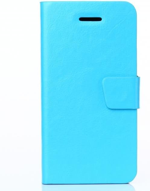 iPhone 6&6s case,Fashion Color Leather Flip Protective Wallet Card Holder Cover Shell case with HD Screen Protector for Apple i6&6s 4.7 inch,i6&6s,Color:Buckle ID-Blue