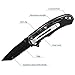 Keenstone Camping Pocket Knife and LED Flashlight Set for Camping Hiking, 5 modes of Pocket Torch with Zoomable Function.
