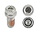 Mr. Gasket 2230G Headlock Locking Header Bolt, (Set of 12)