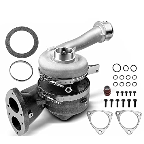 A-Premium High Pressure Turbo Turbocharger Kit Compatible with Ford F-250/350/450/550 Super Duty 2008 2009 2010 V8 6.4L Diesel Powerstroke Replace # VS2 Turbos