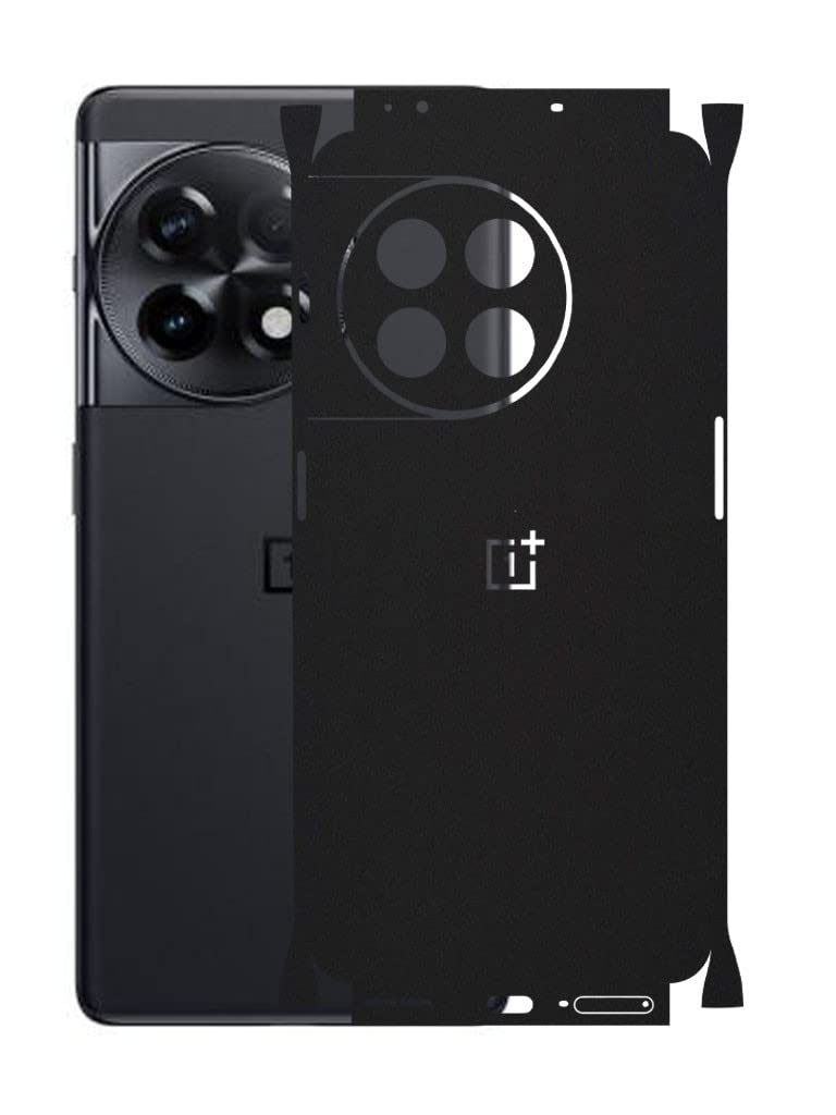 GADGETSWRAP OnePlus 11R (5G) Mobile Back Skin Rear Screen Guard Protector Film Wrap with Camera Protector (Coverage - Back+Camera+Sides) (Matte Black) (B0CC4X9TNT) Amazon Price History, Amazon Price Tracker