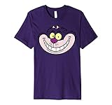 Disney Alice In Wonderland Cheshire Cat Big Face Premium T-Shirt