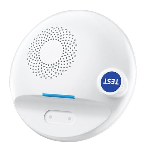 Voca Spa15 Water Leak Detector, Water Sensor Alarm, 100Db, Wireless, Water Leakage, Drip Alert, Monitoring And Alarm For Home, Kitchens, Basements, Bathrooms, Battery Operated
