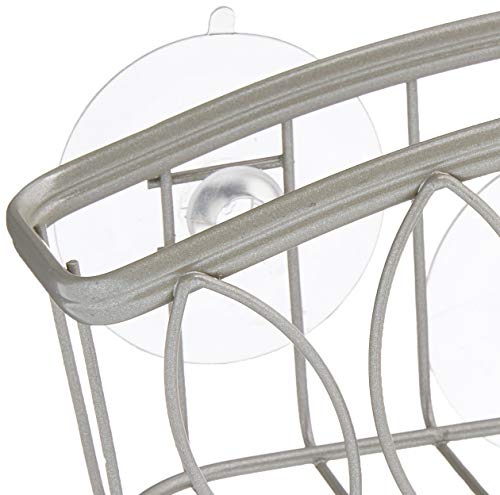 Spectrum Diversified Leaf Sponge & Brush Holder, Satin Nickel #TOP4