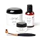 Eye Envy Katzen-Tränenflecken-Entferner Starter Kit mit ProPowder Pinsel | Färbelösung, Applikatorpads, Färbepulver und Kleiner Applikatorpinsel | Dauert 30-45 Tage