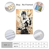 Zoom IMG-1 sacpfgue poster con bruce lee Zoom IMG-1 sacpfgue poster con bruce lee