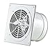 Blanco Ø200 mm Ventilador Axial, Ventilador para Suministro y Extracción de Aire