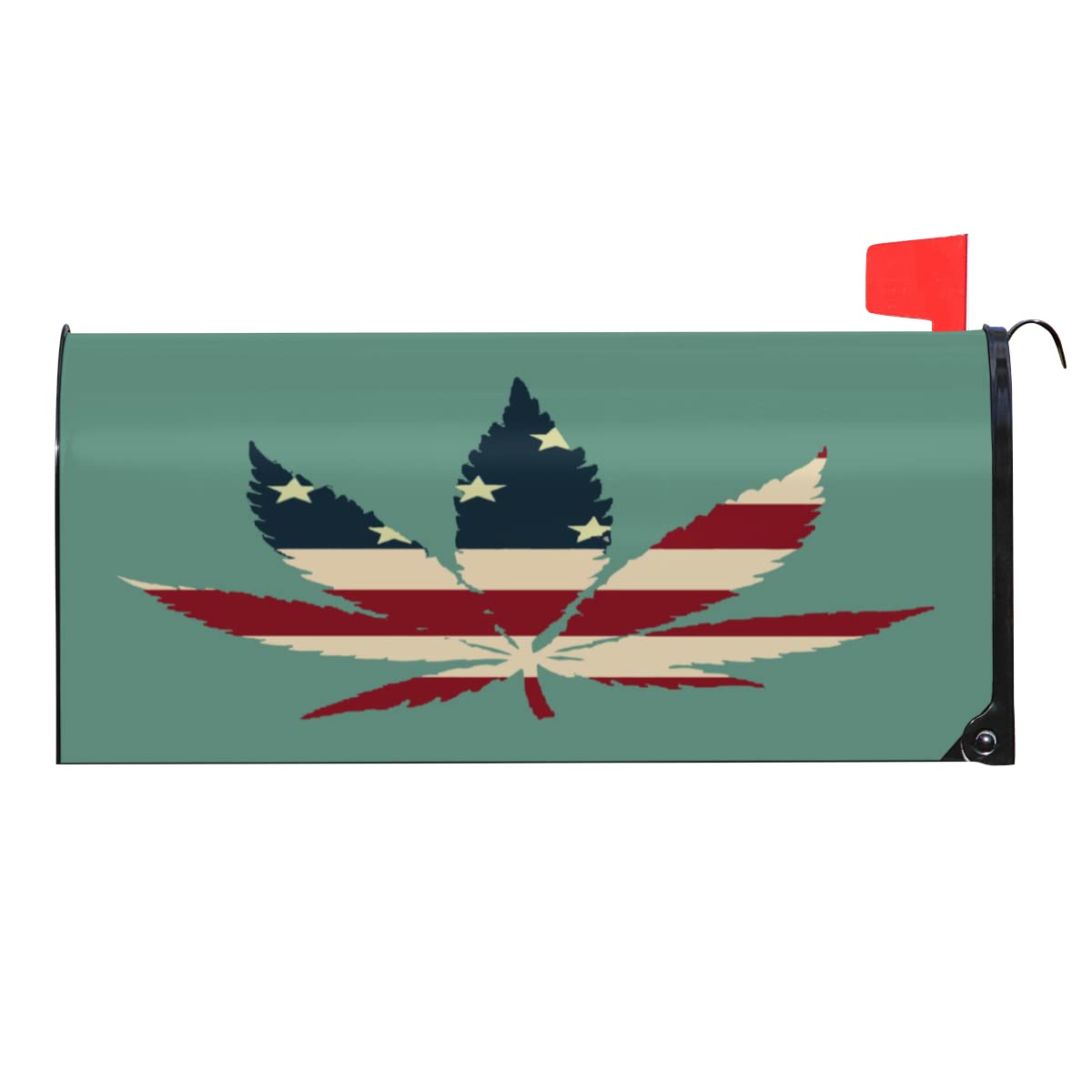 Briefkastenabdeckung Mit Amerikanischer Flagge – Magnetisch, Wasserdicht, 64,8 X 53,3 Cm Für Außenbereich