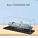 Acrylic Display Case for Lego 10241 Maersk Cargo Ship Building Set– Dustproof Display Box & Showcase,, Display Box Compatible with Lego 10241 -Only Display case (3mm)