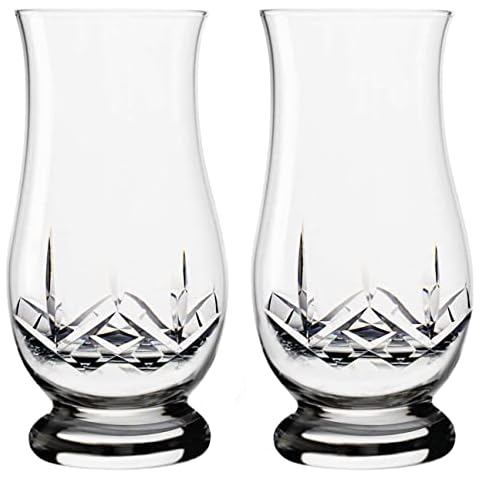 Amehla Whiskey Tasting Glasses – Set of 2 Handblown Lead-Free Crystal Snifter Copita Glasses (7oz), Bourbon, Scotch, Rye, Irish & Japanese Whisky – Nosing and Tasting Glassware Gift Cover