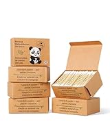 Bambus Wattestäbchen 1200(6x200) Stück – 100% Baumwolle, plastikfrei & vegan – nachhaltige Ohrenstäbchen mit hygienischer Entnahme – Extendio