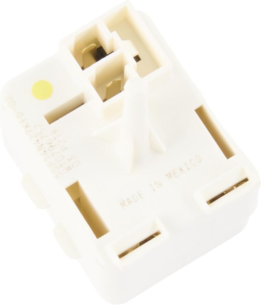 Whirlpool W10873801 Genuine OEM Refrigerator Compressor Start Device Replacement Part - Replaces W10796752