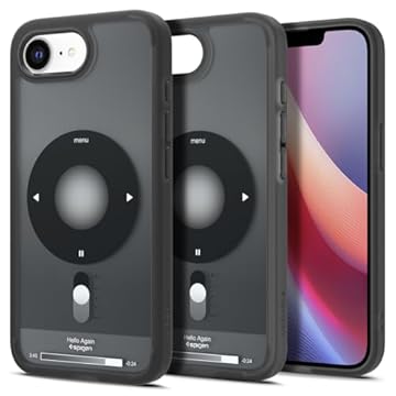 Spigen Capa para iPhone 16e (2025), ultra híbrida [MagFit] para Apple iPhone 16e - Preto clássico