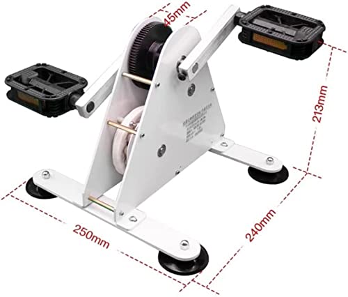Generatore portatile a manovella – 50 W/100 W, doppia uscita USB a ricarica rapida, alimentazione di emergenza per uso domestico