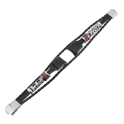 Angoily Metal Retro National Style Bead Bracelet Replacement Band Bracelet Comfortable Easy to Install Unisex Design for All Occasions