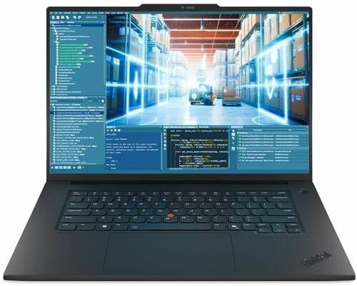 Lenovo ThinkPad P1 Gen 8 21Q8001VUS 16" Touchscreen Mobile Workstation - 3.2K - 120 Hz - Intel Core Ultra 7 255H - Intel Evo Platform - 64 GB - 2 TB SSD - English Keyboard - Black - Chip - 3200 x 2000
