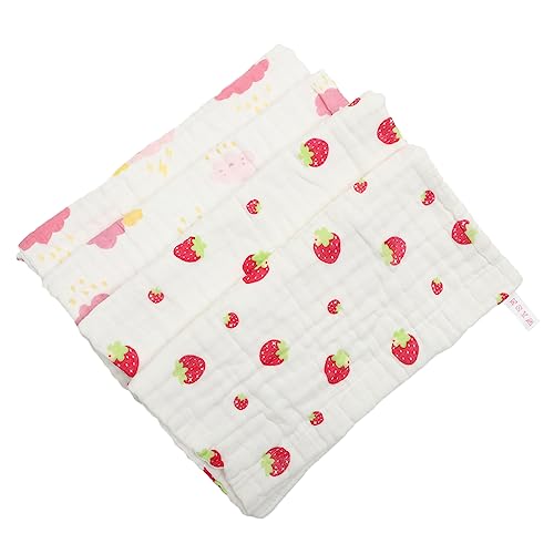 PLAFOPE 4個六ガーゼ構造の吸水フェイスタオル 肌に優しい抗菌加工で男女兼用 手洗い可能で軽量 携帯便利な使いやすい カラフルなカー柄で多目的使用に