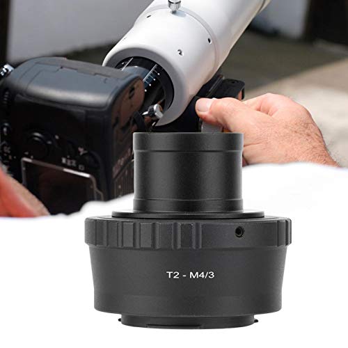 Hopcd T2-M4/3 Telescope Adapter Ring, Metal 1.25inch Telescope Mount Adapter Ring for M4/3 Camera, M42 0.75 mm Thread - Image 4