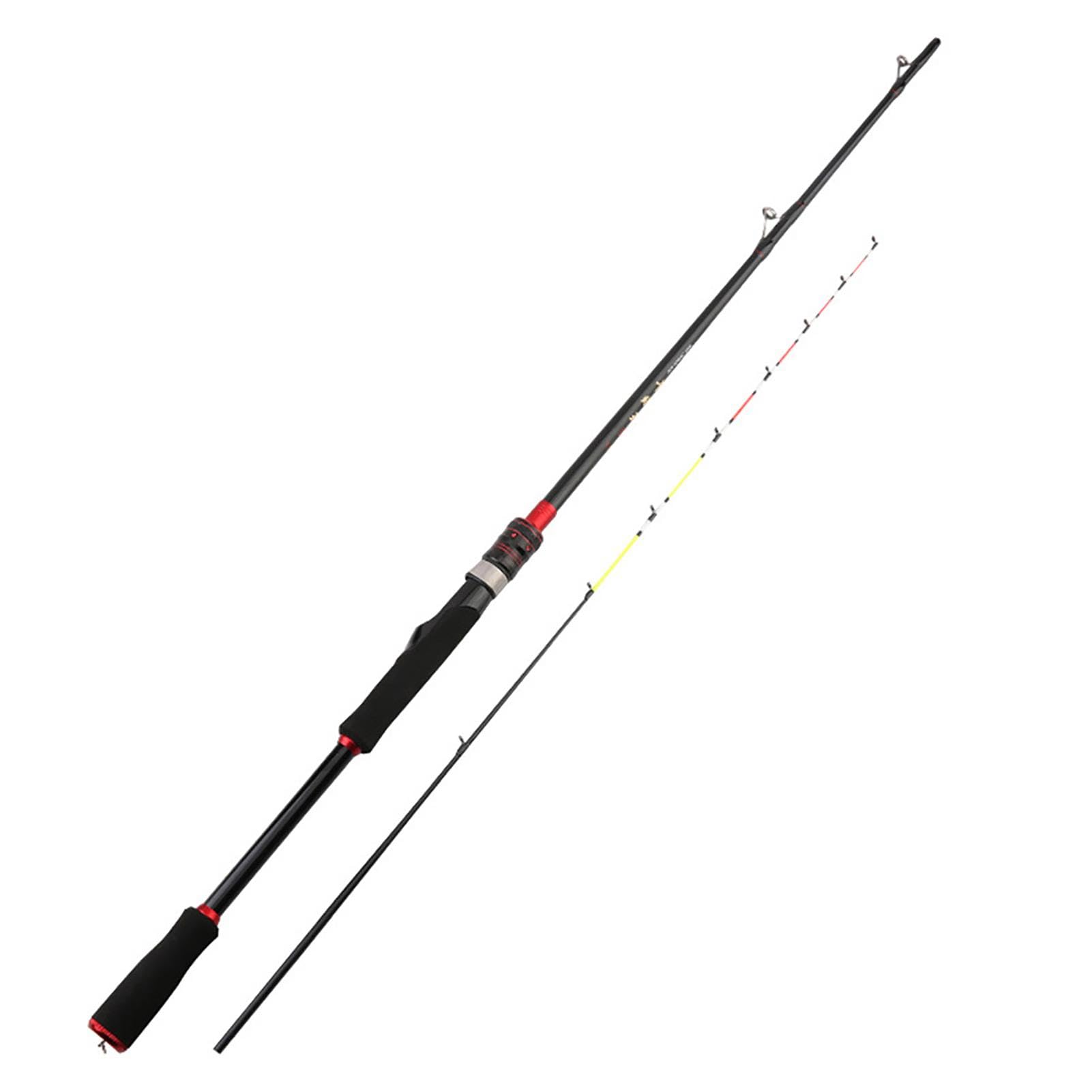 Baitcasting Fishing Rod - Fishing Rod Shore Cast Rod, Heavy Duty Rod| Sensitive Casting Rod, Portable Baitcasting Rod, Powerful Bait Throwing Rod, Lightweight Baitcaster for All Water