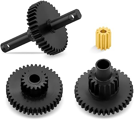 OGRC Metal Steel 9.7:1 Speed Range Transmission Gear Set Gearbox Gears with 11 Tooth Motor Pinion for TRX4M 1/18 Upgrade Parts #9776X