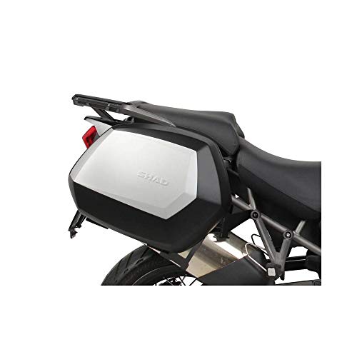 Shad T0XP16IF sistema de fijación en 3 puntos negro para maletas laterales de moto