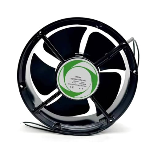 Ventilateur AC220V-240V 22cm MDOVPD MD22060A2HBL extracteur d'air pour armoire électrique