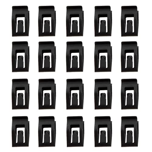 Mtsooning 20Pcs Metal Console Clips, Car Front Dashboard Trim, Universal Dash Panel Retainer Replacement For Automotive #TOP7