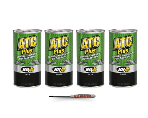 Image of Smilyeez Listing for BG Automatic Transmission Conditioner ATC Plus PN 310, 11 fl. oz. Transmission Additive Fluid Conditioner (4 Cans) Pocket Screwdriver Bundle