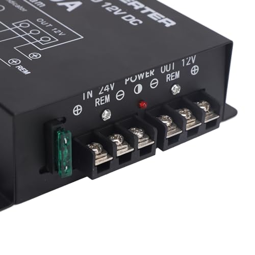 Convertisseur de puissance à double ventilateurs Jeffergarden de 24 V à 12 V