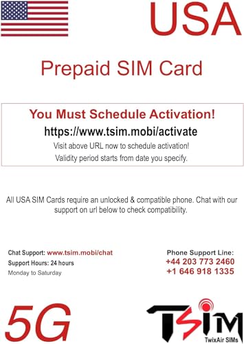 Carte SIM USA internet 5G illimité pour éviter les frais d'itinérance en voyage