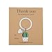 Back to School Gifts for Teacher Cactus Pendant Keychain Thank You Appreciation Present for Educators Teachers Appreciation Week Keyrings Retirement Christmas Presents for Teaching Assistants