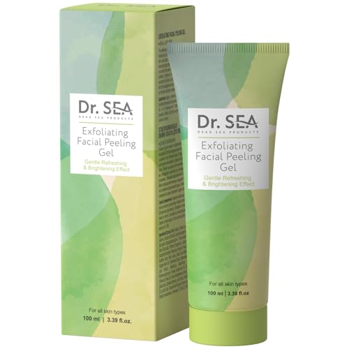 Gel Peeling Exfoliant Visage DR. SEA à la vitamine E pour affiner le grain de peau 100ml