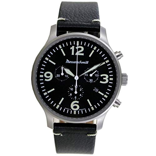 Montre aviateur Aristo ME-3H205L chronographe d'exception cuir homme