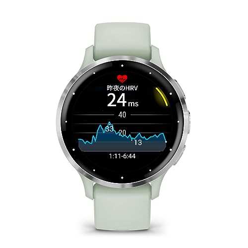undefined GARMIN(ガーミン) Venu 3 / 3S 2サイズ 7カラー展開 AMOLED(有機EL)ディスプレイ搭載 Suica対応/心拍センサー/ストレスレベル・睡眠時間測定/iOS・アンドロイド対応 / 14日間のバッテリー持続時間(Venu3)10日間(Venu3S)/ スマートウォッチ【日本正規品】心電図(ECG)アプリ対応モデル の商品画像 8