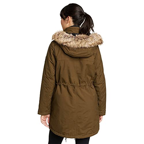 Eddie Bauer Women's Willamette Parka, Hunter, Large #TOP1