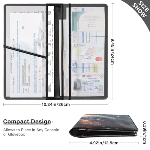 Organizador de Documentos de Cuero miniatura 3
